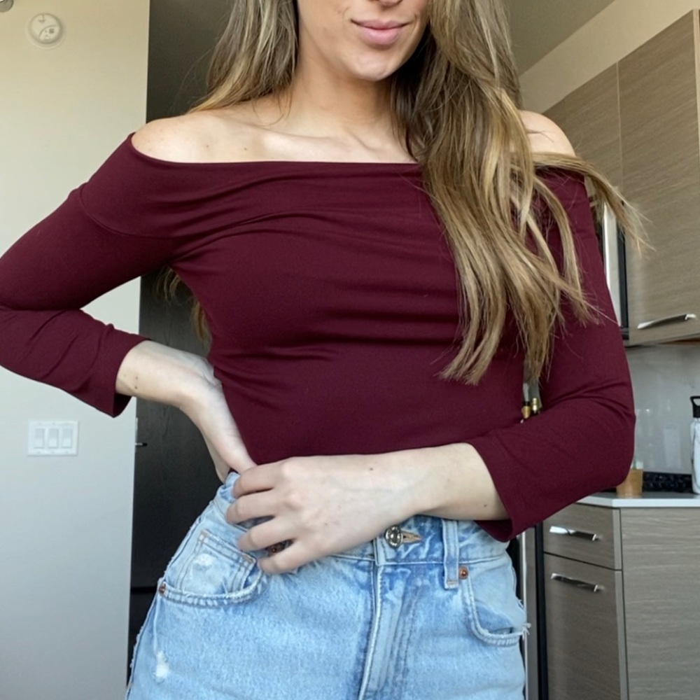 Revolve off the shoulder top